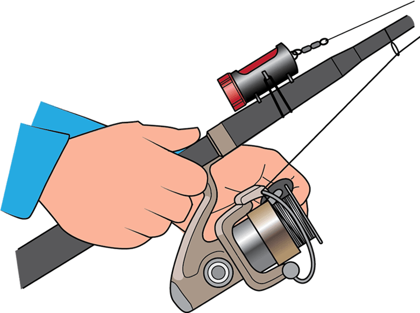 Royalty Free Hook Tamer Catch Fish Not Fingers Reel - Store Hook Fishing Rod (960x640), Png Download
