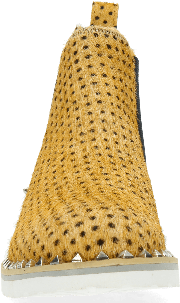 Ankle Boots Sissy 7 Hair On Beige Polka Dots - Wicker (1024x1024), Png Download