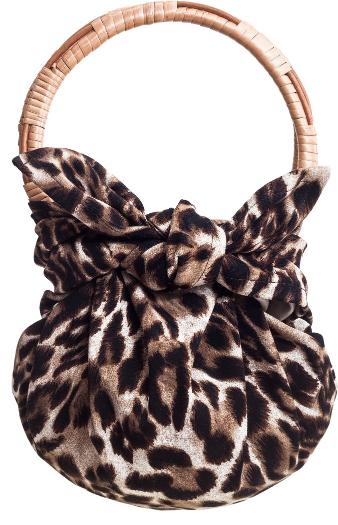 Fonott The Pouch Anouschka Leopard Print - Hobo Bag (857x1200), Png Download