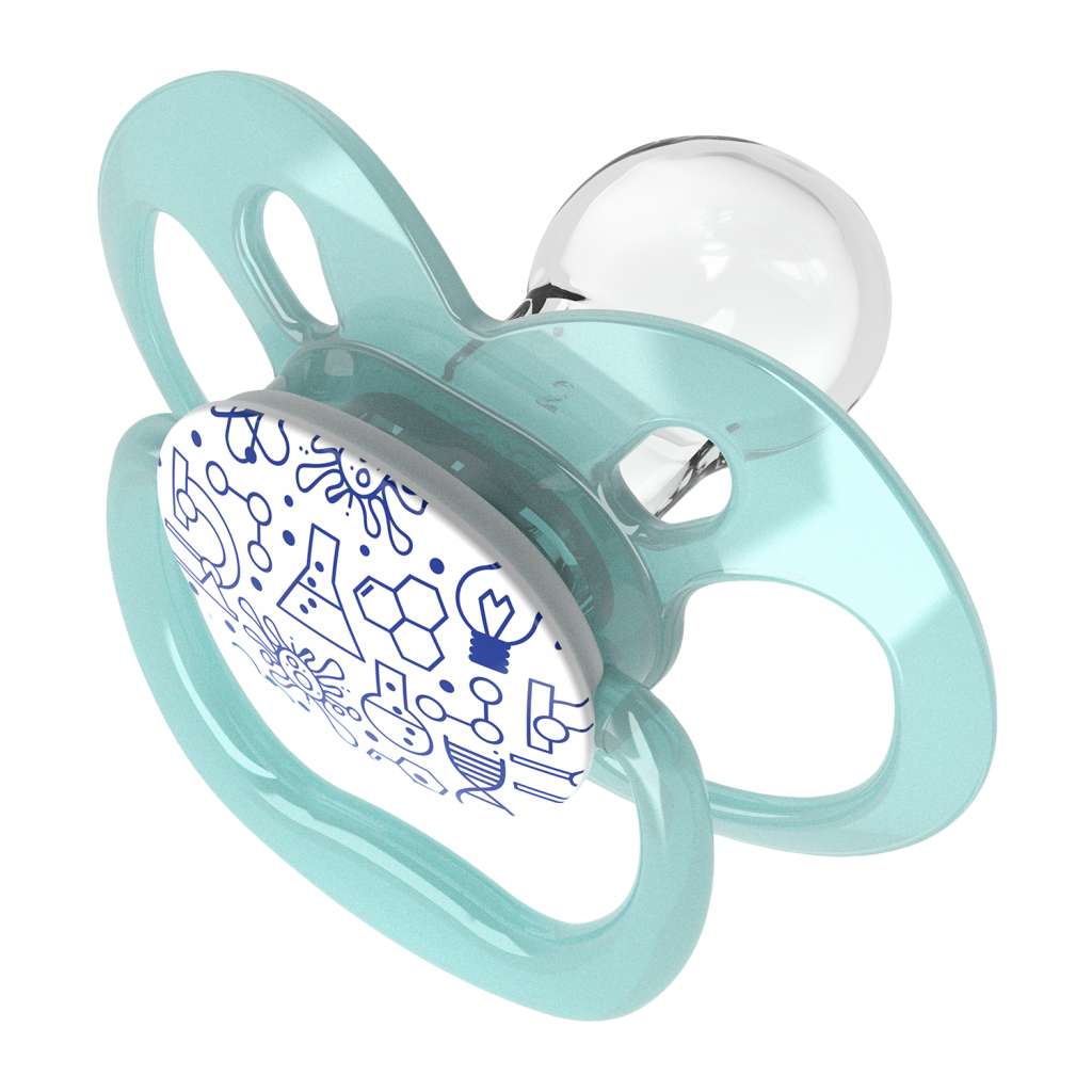Advantage Pacifiers Grow With Baby, Coming In Two Stages - Dr Brown Advantage Pacifier (1024x1024), Png Download