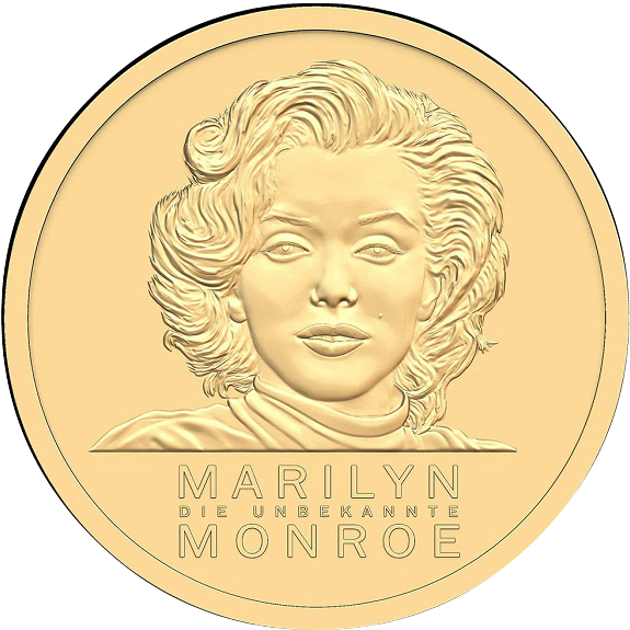 Speyer Unknown Marilyn Monroe Historisches Museum Der - Coin (587x586), Png Download