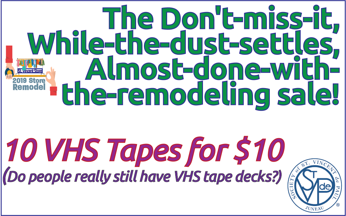 So, Sift Though Shelves Of Tapes, As There Is No Room - St Vincent De Paul (1149x716), Png Download