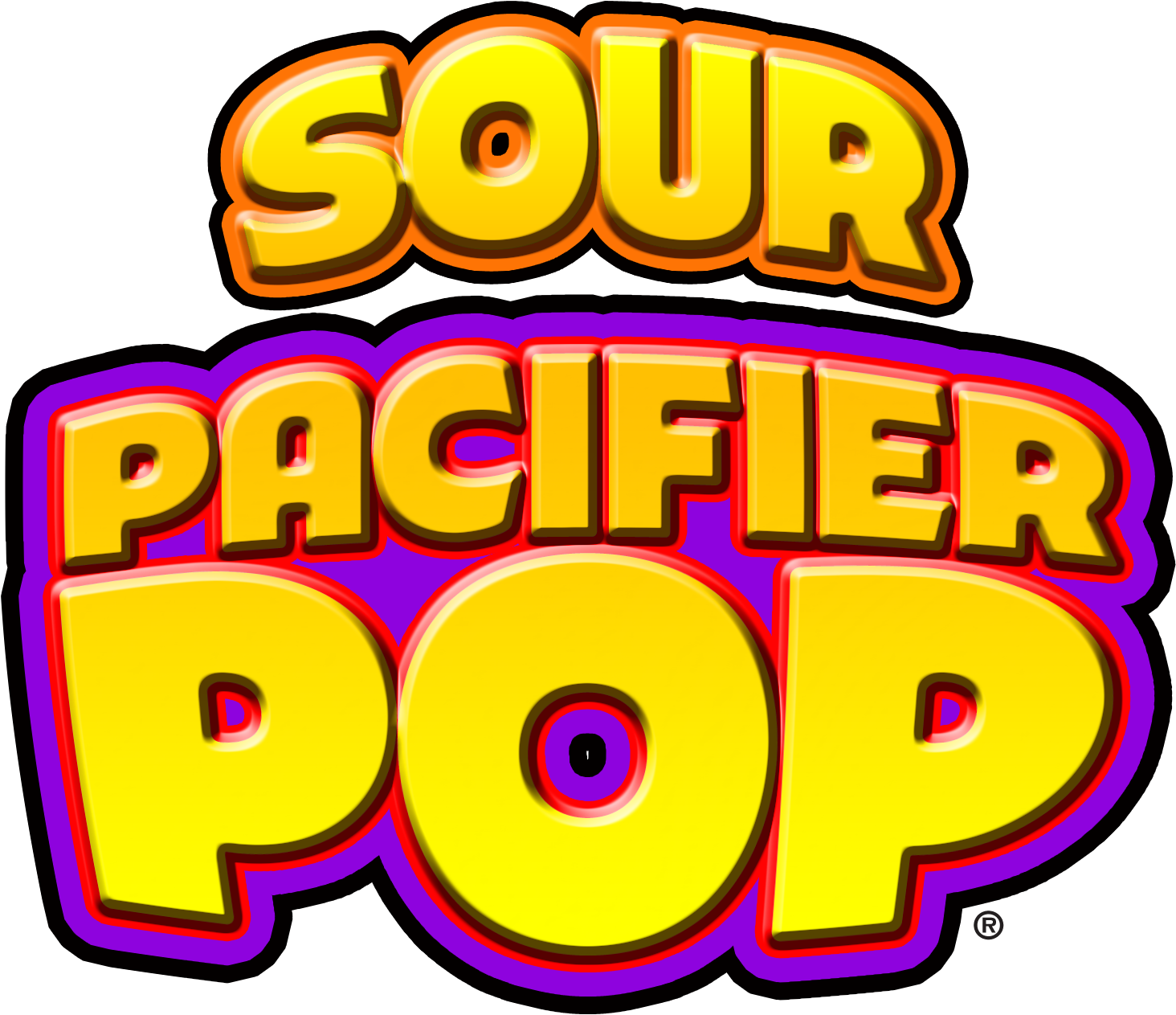 Sour Pacifier Pop - Illustration (1636x1436), Png Download