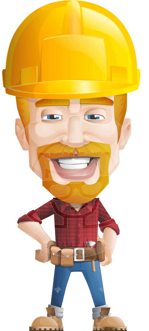 Workman Mitchell - Character Animator Puppets Png (744x1060), Png Download
