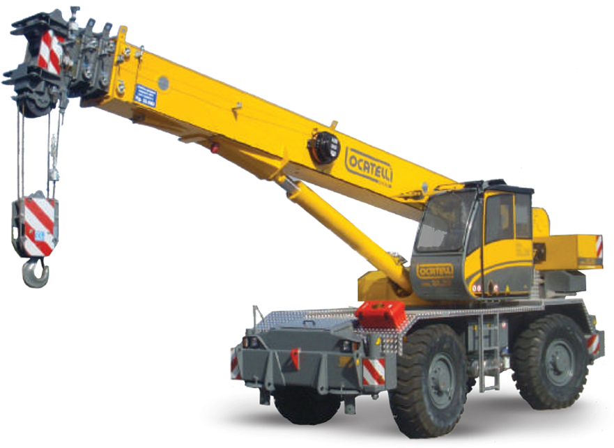 Gril - Rough Terrain Crane (982x982), Png Download