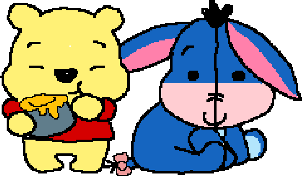 Winnie The Pooh And Eeyore - Pooh (1024x576), Png Download