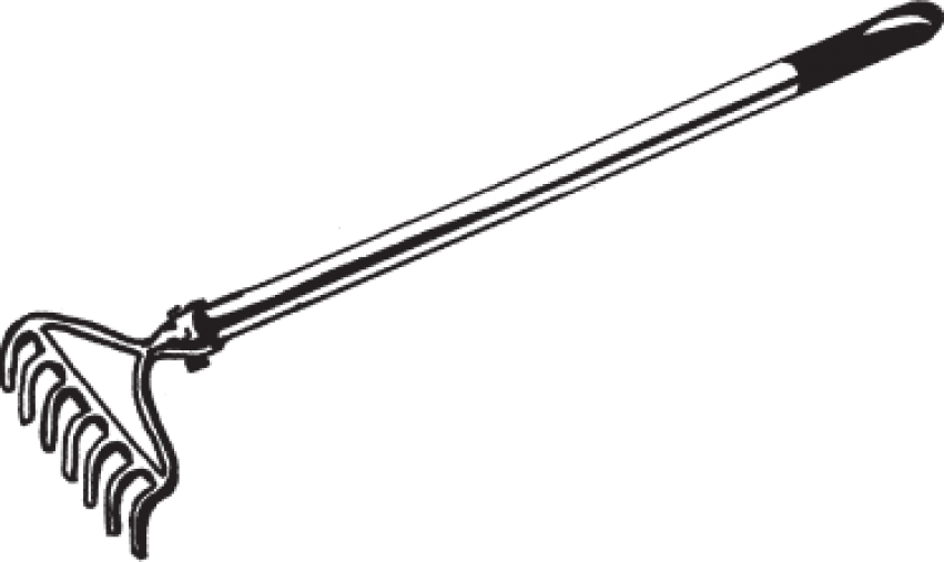 Free Png Download Rake Illustration Png Images Background - Rifle (851x507), Png Download