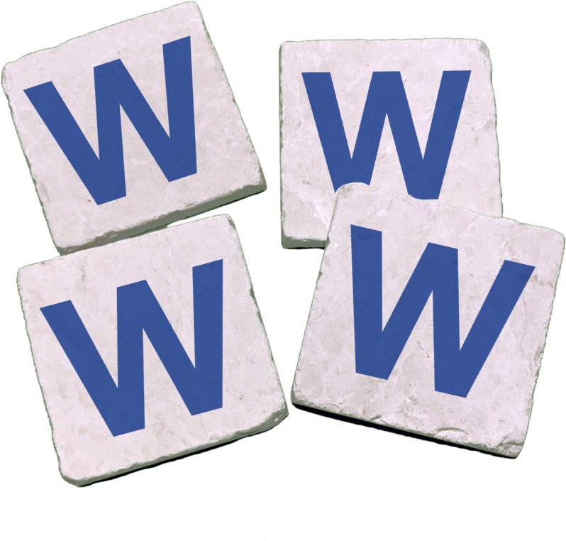 Chicago Cubs Stone Coasters - Drink Coaster (1024x1024), Png Download