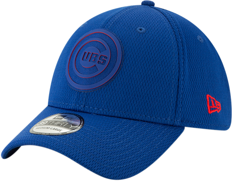 Picture Of Men's Mlb Chicago Cubs 39thirty Cap - New Era Chicago Cubs Hat (789x617), Png Download