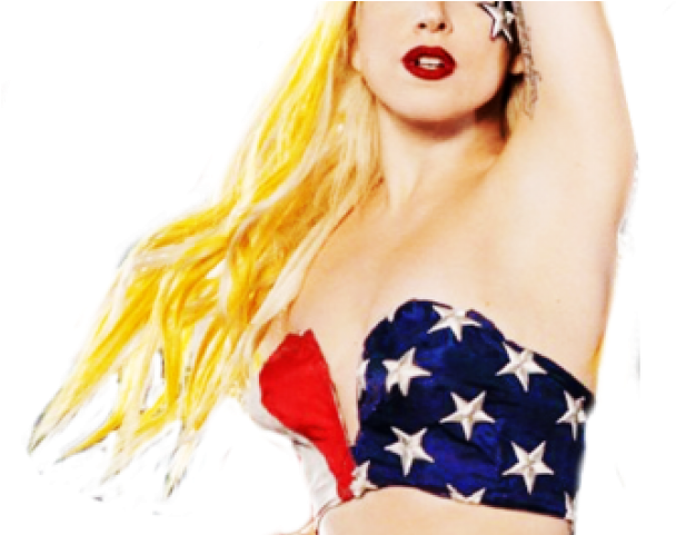 Lady Gaga Telephone Flag (640x480), Png Download