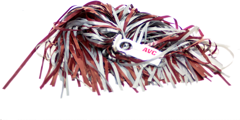 Avc Streamer Pom Pom With Ring - Thread (800x800), Png Download