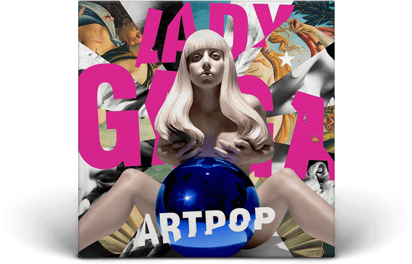 Lady Gaga Artpop Artwork (930x1156), Png Download