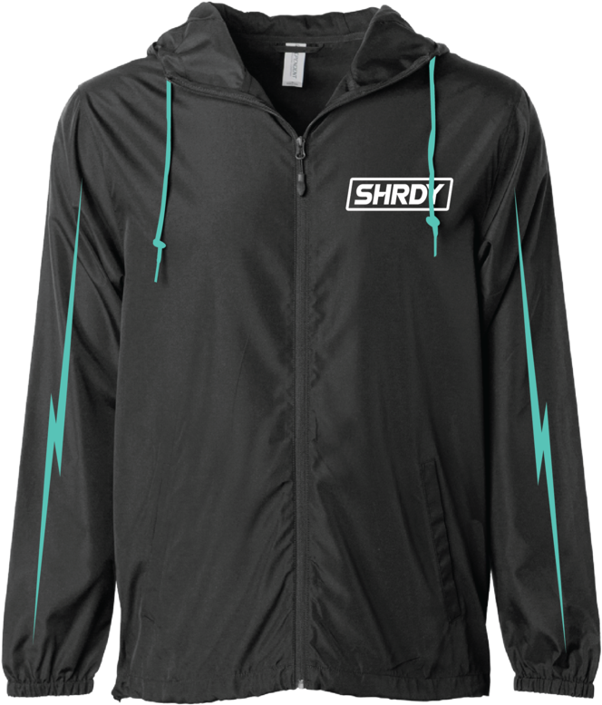 Snowcone Windbreaker - Independent Trading Co Lightweight Windbreaker Zip (740x793), Png Download