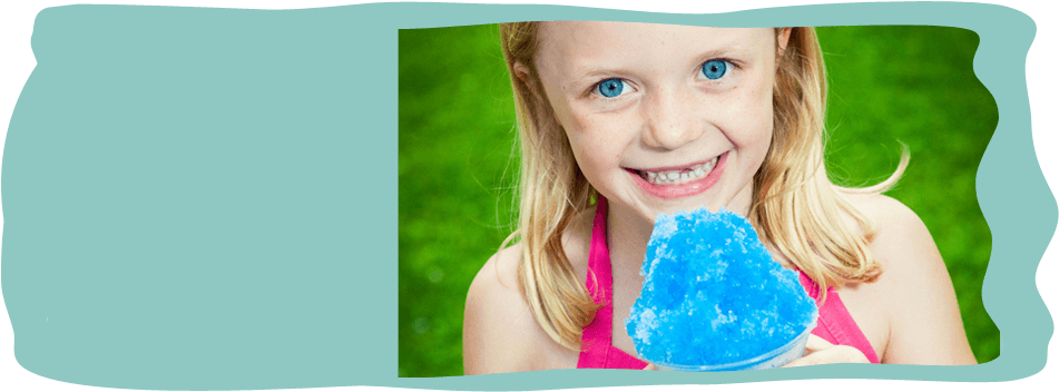 Our Sno Cone Supplies - Child (950x360), Png Download