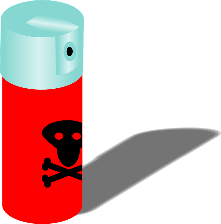 Toxic Clipart Spray - Bug Spray Clipart Png (712x720), Png Download