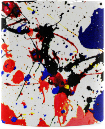 90s Paint Splatter Background (800x800), Png Download