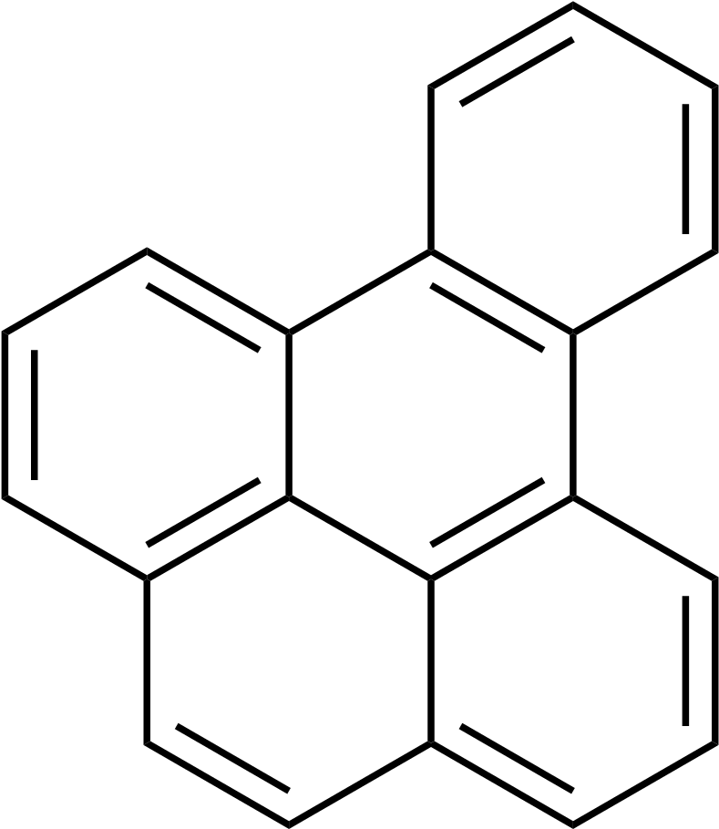 Benzo Pyrene - Benzo E Pyrene Chemical Structure (803x926), Png Download