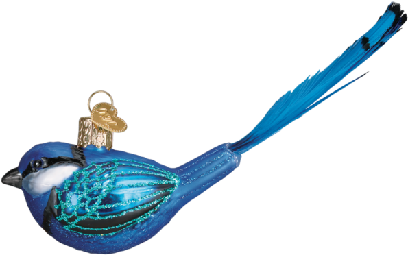 Old World Christmas Hanging Tree Ornament, Fairy Wren - Animal Figure (640x640), Png Download