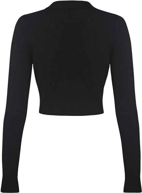 Short Long Sleeve Top (509x677), Png Download