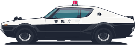 Click And Drag To Re-position The Image, If Desired - Japan Police Car Transparent (525x700), Png Download