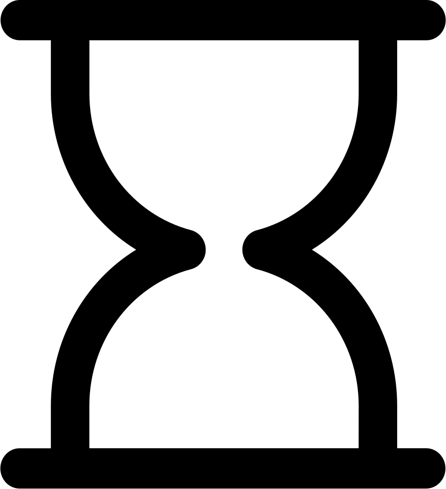 Hourglass Comments - Hourglass Icon Font Awesome (896x981), Png Download