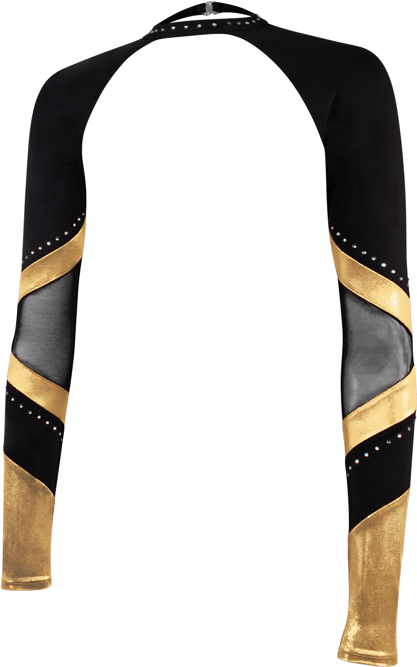 New Rhinestone Lined Uniform Shrug Rhinestone Lined - Strap (1200x1424), Png Download