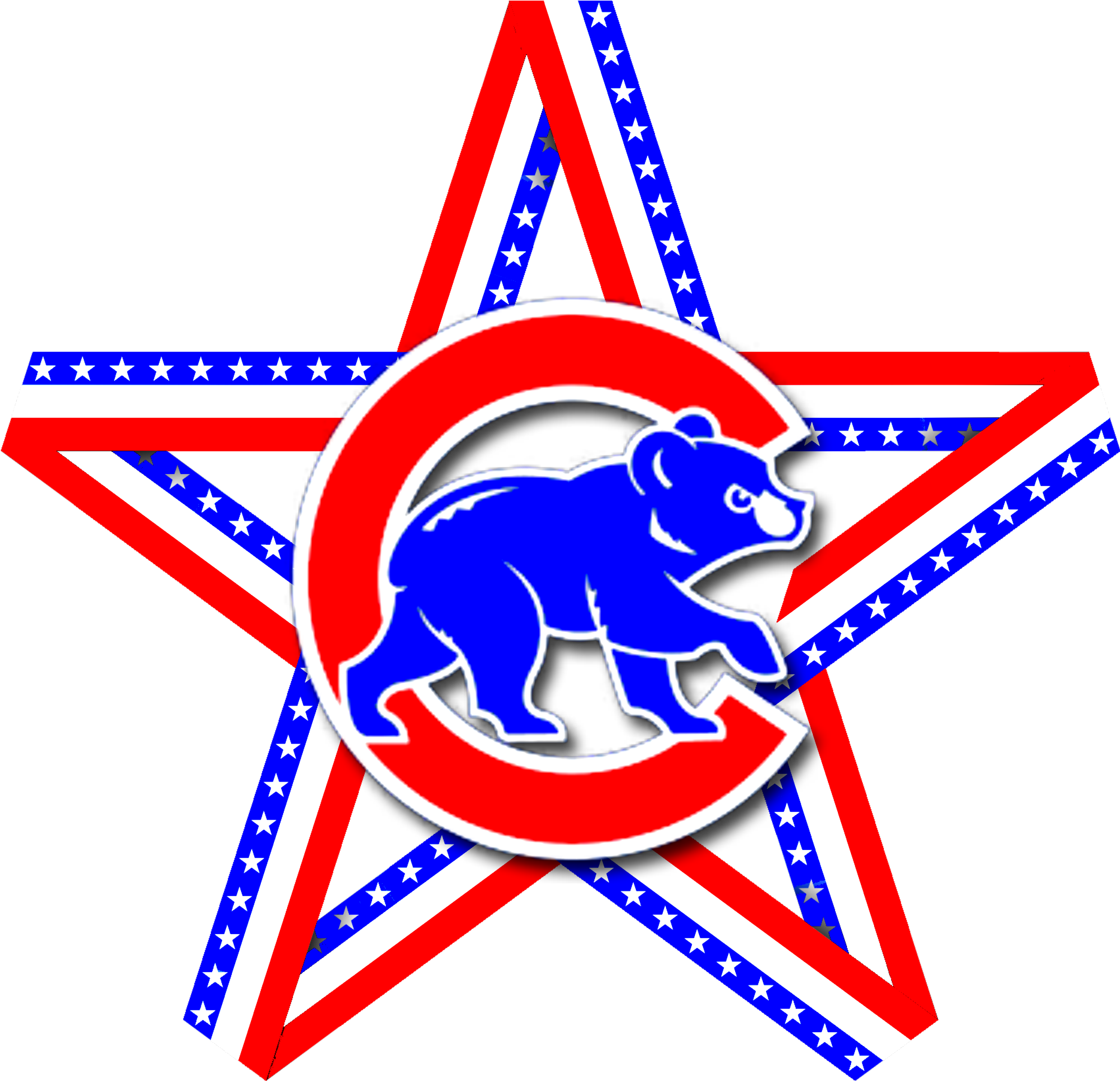 Transparent American Flag Star (2500x2500), Png Download