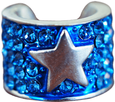 Blue Star Stethoscope Charm - Bracelet (619x619), Png Download