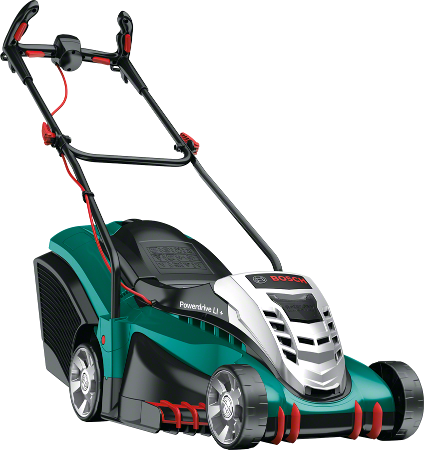 One Of The Best Lawnmowers Ever Made By Bosch - Rotak 43 Li S (849x900), Png Download
