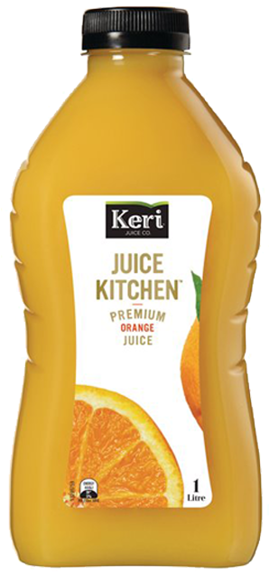 Orange Juice 1l - Keri Premium Orange Juice (712x692), Png Download