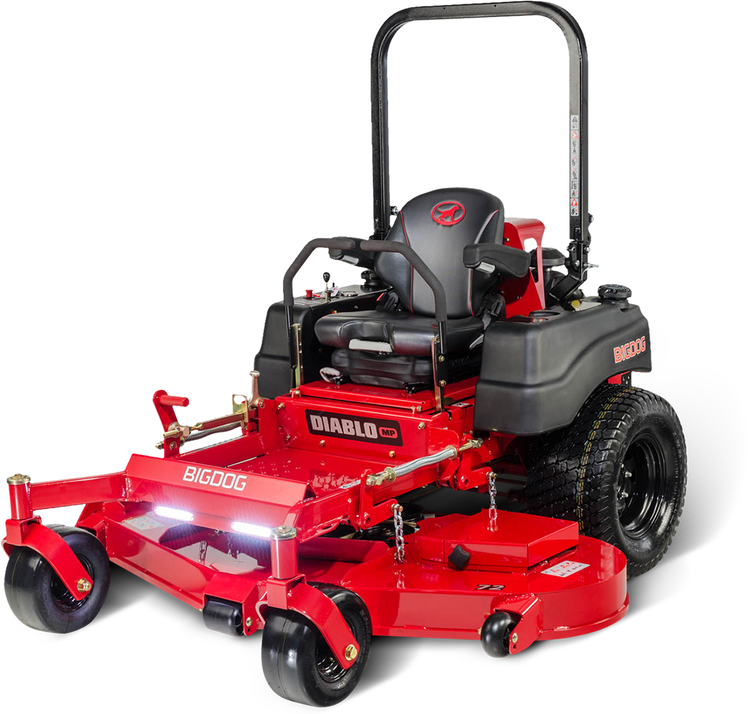 Diablo Mp - Big Dog Mower Diablo (1249x1020), Png Download