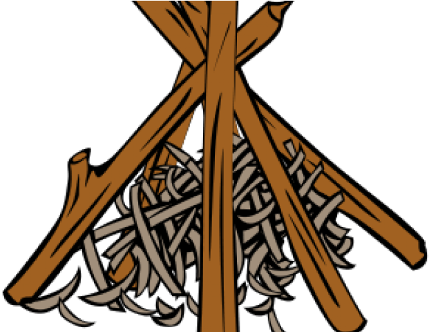 Teepee Fire (640x480), Png Download