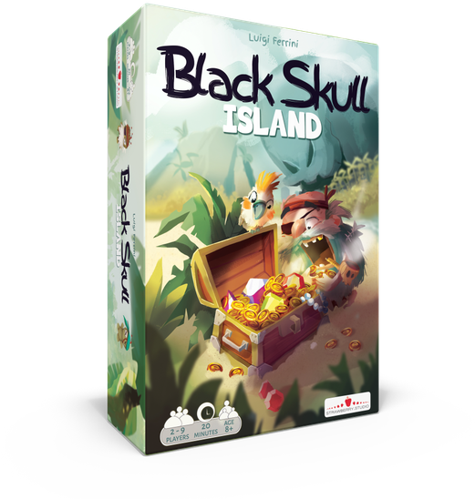 Black Skull Island - Black Skull Island Board Game (600x600), Png Download