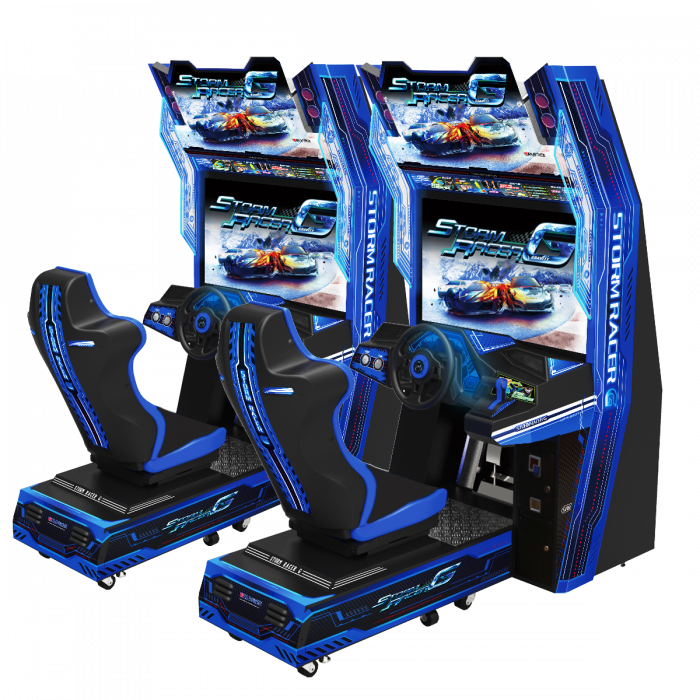 Sega Storm Racer G - Storm Racer G Arcade (700x700), Png Download