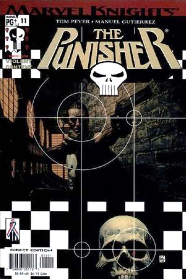 Купете Comics 2002-06 Punisher - Ennis Marvel Knights Punisher (950x950), Png Download