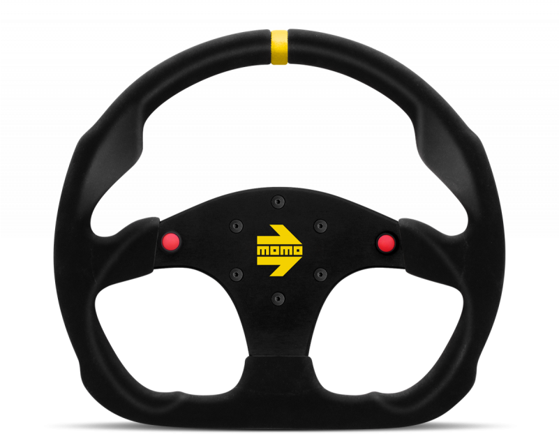 30 Steering Wheel With Buttons - Momo Mod 30 (800x661), Png Download