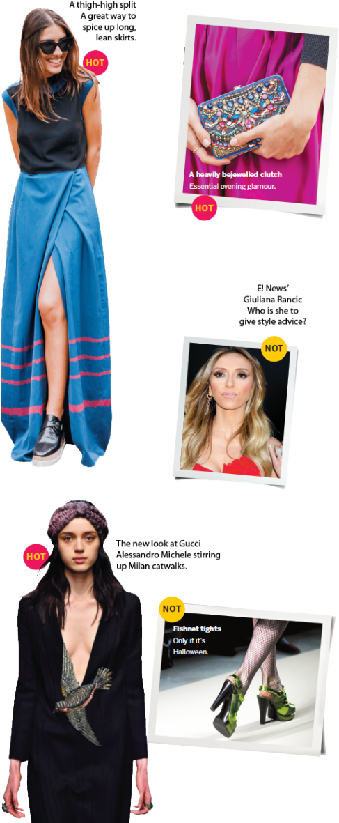 Amp It Up With A Thigh-high Split, But Ditch The Fishnet - Girl (486x1189), Png Download