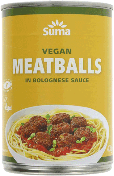 Vegan Meatball Bolognese - Suma Vegan Meatballs (600x600), Png Download