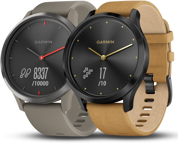 Fashionably Fit Is Just A Tap Away With Vívomove Hr - Garmin Vivomove Hr Premium (600x600), Png Download