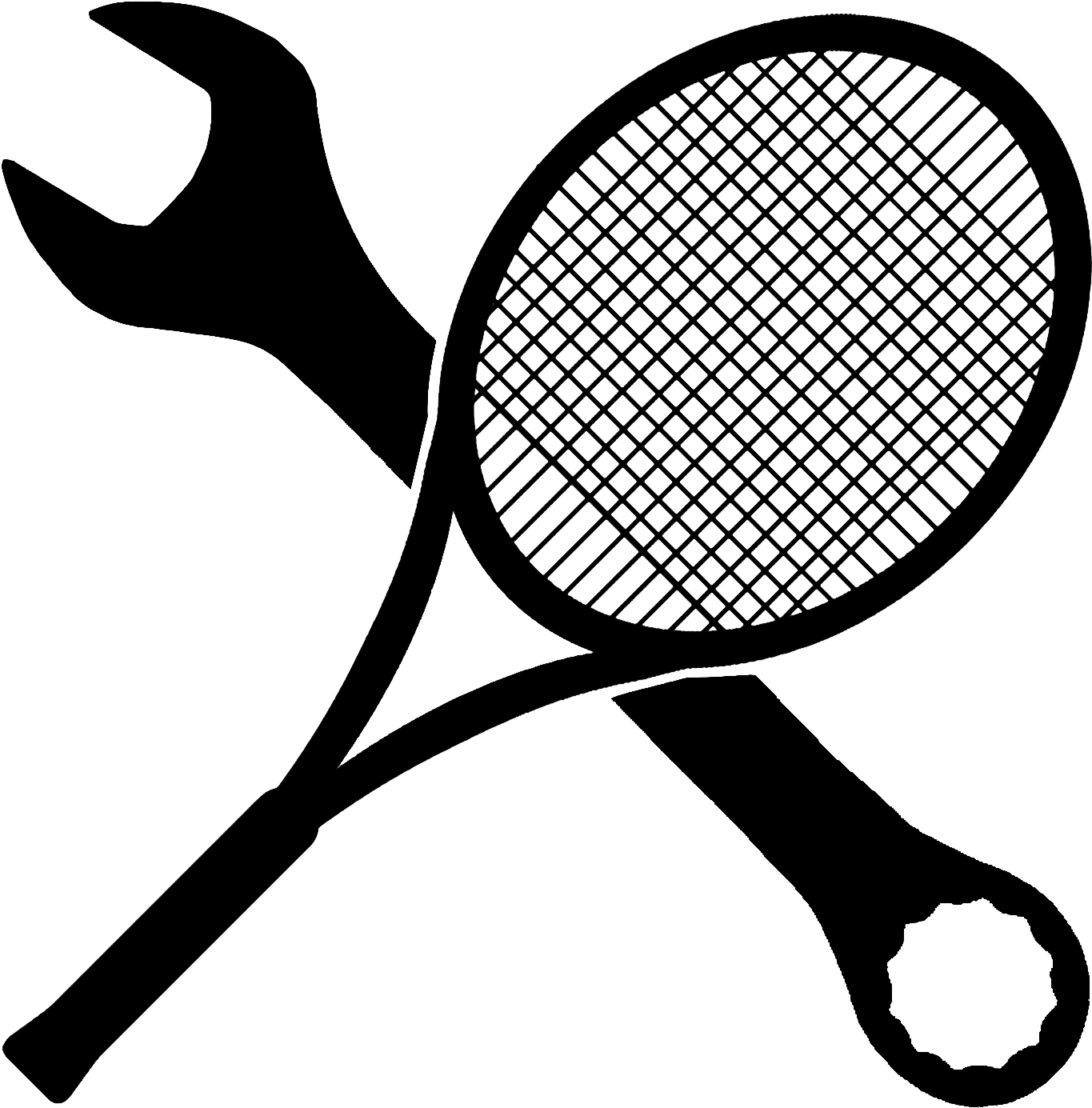 Free Racquet Images Download Clip Art On - Wilson Juice 25s Junior Tennis Racket (1375x1393), Png Download