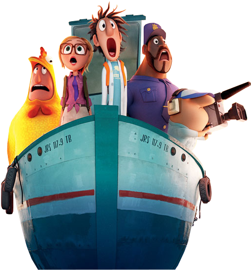 Download Download Png - Cloudy With A Chance Of Meatballs Iphone (553x597), Png Download