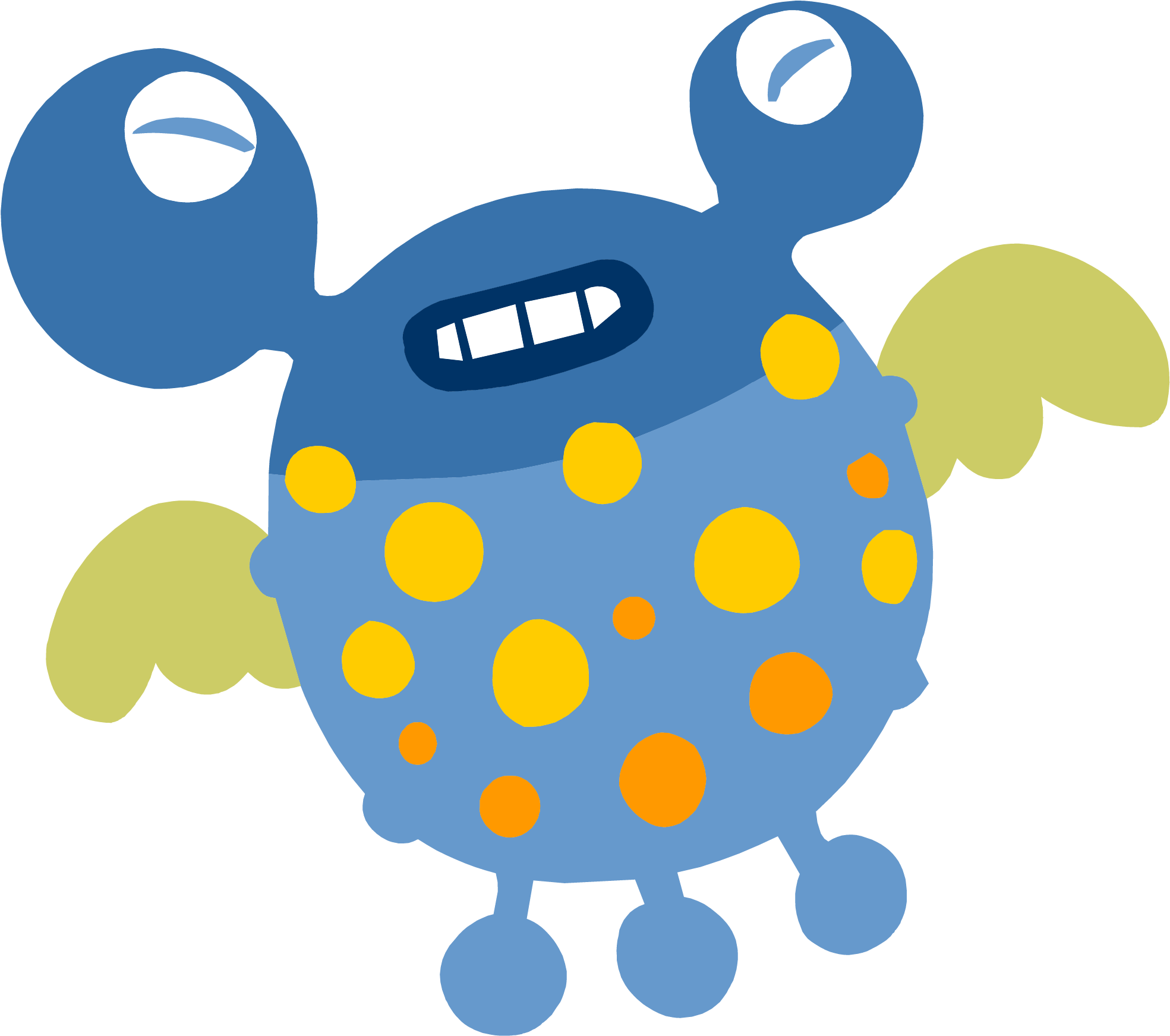 Vector Hand Drawn Cartoon Ladybug 2083*2956 Transprent (1969x1743), Png Download