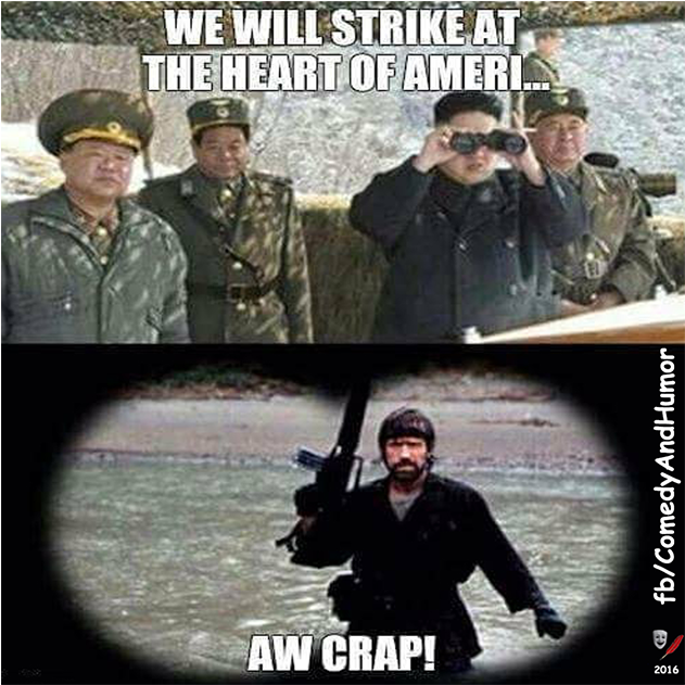 North Korea And Chuck Norris - Chuck Norris Memes Korea (1200x630), Png Download