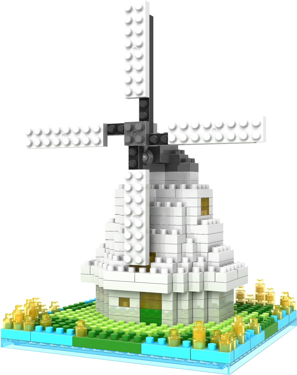 Categories - Windmill Lego (1043x1280), Png Download