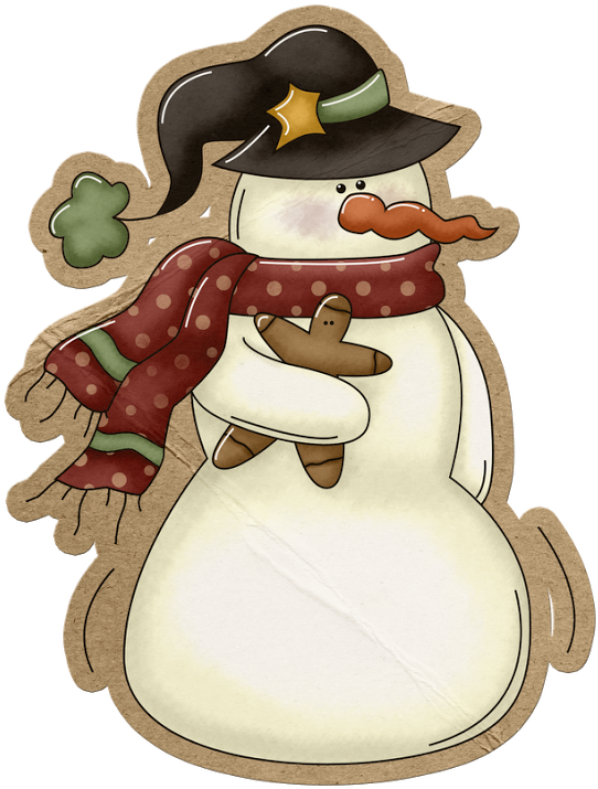 548 X 720 5 - Rustic Christmas Clipart Png (548x720), Png Download