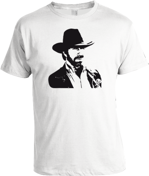 Picture Of Chuck Norris - T-shirt (638x663), Png Download