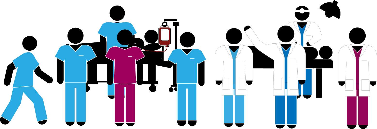 Efficient Operations Help The Hospital To Improve Patient - Staff Hospital (1558x535), Png Download