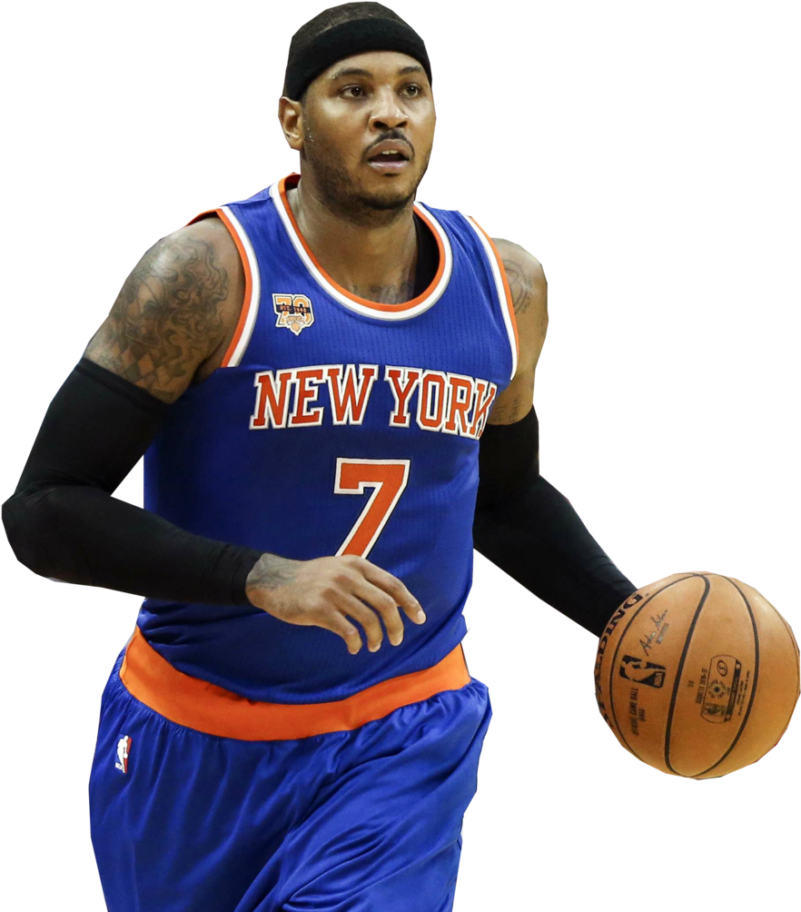 Carmelo Anthony Photo Carmelo Zps4dhjq5mm - Basketball Moves (895x1024), Png Download