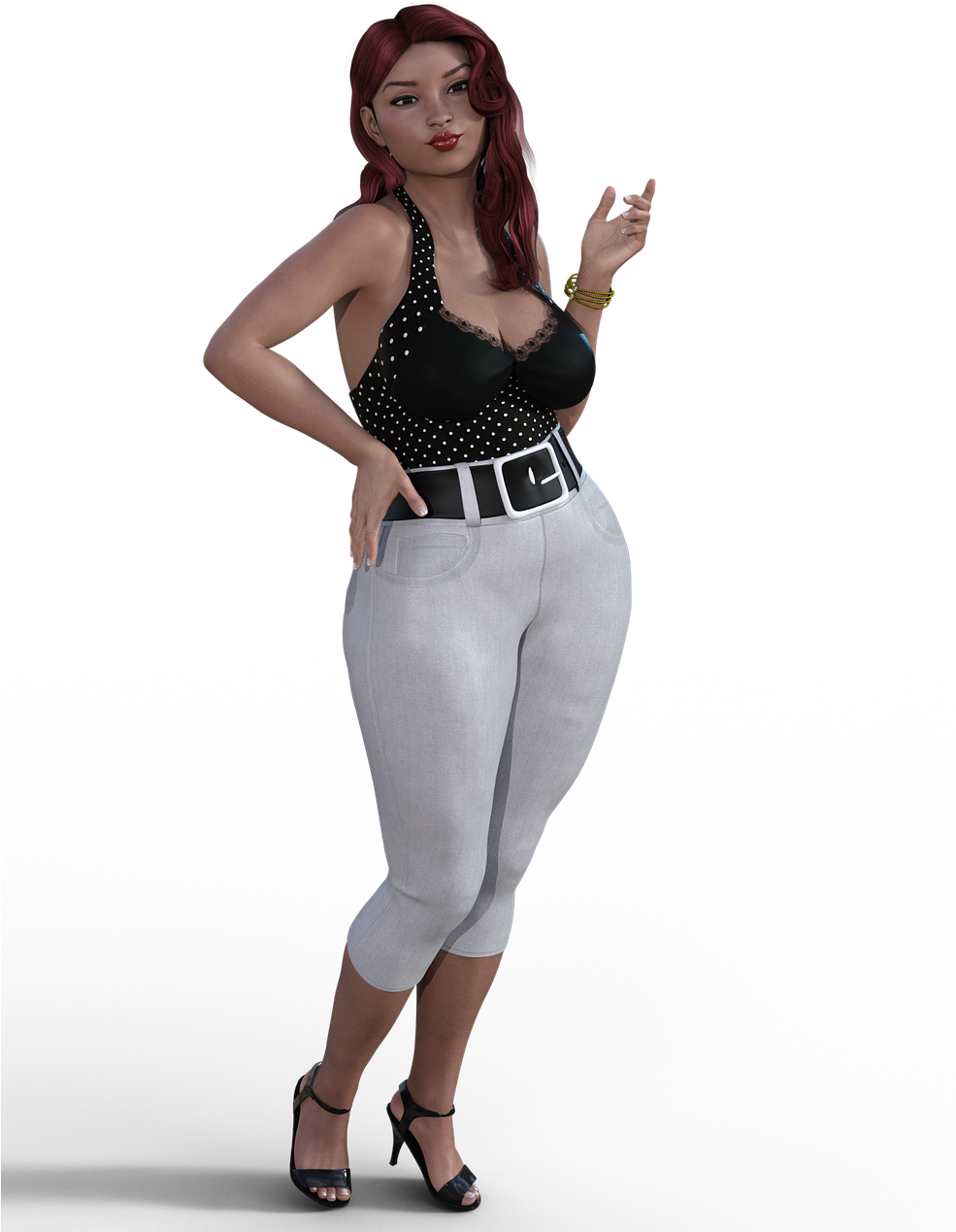 Plus-size Woman Bikini - Plus Size Model Png (984x1280), Png Download