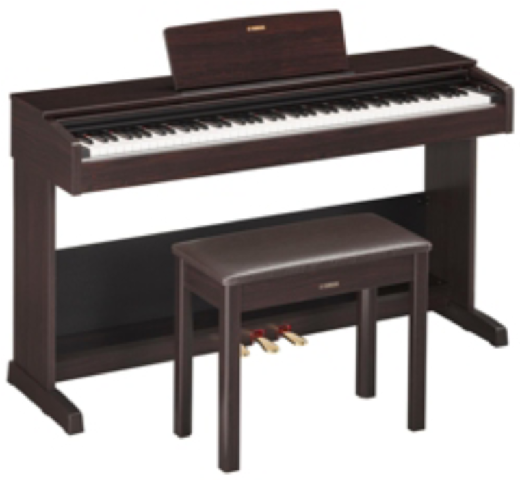 Yamaha Arius Ydp-103r Traditional Console Digital Piano - Yamaha Digital Piano Ydp 103 (1371x700), Png Download
